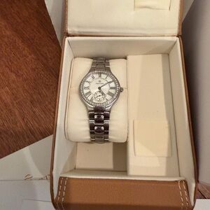 Phillip Stein Diamond watch with Mother of Pearl